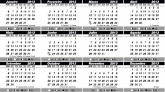 Calendários 20x27 cm |Supremo 300g |UV Total Frente| 100 un